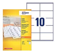 Avery Laser Labels, White 105 x 58mm DPS10 1000ST