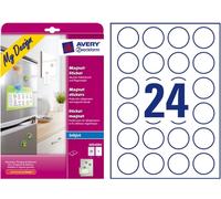 Avery Magneti Per Frigorifero Magnet Sticker Stampabili A4 25 Pezzi