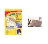 AVERY Nutzform Etichette per indirizzi Etichetta per indirizzi Trasp.45,7x25,4 45,7 x 25,4 mm Trasparente NEW