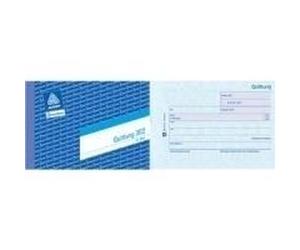 Avery Purpose Form Form Book "Receipt", A6 Transverse, 2x50 foglio 2. Foglio senza perforazione per dove si trova nel libro (32 NEW