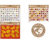 Avery Purpose Form Zdesign Trend Adesivo Natalizio Motivo: "Stars", Focle Formato: Din A5, Adesivo alla moda - 1 pezzo (54616)
