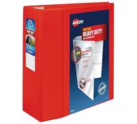 Avery Raccoglitore a 3 anelli, anelli One Touch EZD da 12,7 cm, 1 raccoglitore rosso (79327)