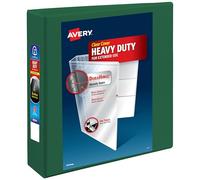 Avery Raccoglitore a 3 anelli, anelli One Touch EZD da 5,1 cm, 1 raccoglitore verde (79683)