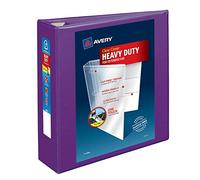 Avery Raccoglitore a 3 anelli, anelli One Touch EZD da 7,6 cm, 1 raccoglitore viola (79810)