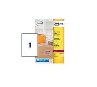 Poliestere adesivo L7567 trasparente 25fg A4 210x297mm (1et/fg) laser Avery