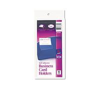 Avery® Self-Adhesive porta biglietti, Label, F/Businesscd (Pack OF20)