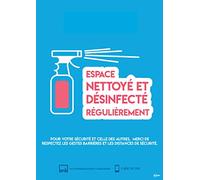 Avery - Set di 2 poster adesivi prestampati ultra resistenti rimovibili - A3 - Spazio pulito