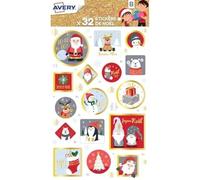 Avery - Set di 32 adesivi decorativi - tema infantile