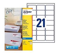 Avery White Address Label - Inkjet - J8160
