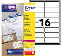 Avery White Address Label - Laser - L7162