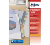 Avery Zweckform 12x Plastik-Register 1-12 Separatore din A4 Raccoglitore Taben