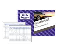 Avery Zweckform 222 Car Ride Book (A6 Landscape Format 40 Sheets - White Pack of