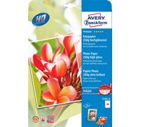AVERY Zweckform 2556-20 Premium Inkjet Fotopapier (20 Blatt, 250 g/m², DIN A4 Pa
