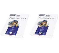 Avery Zweckform - 2566 - Carta per stampante a getto d'inchiostro, DIN A4, 100 g/m² (Confezione da 2)