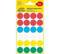 Avery Zweckform 3089 etichetta autoadesiva Multicolore Rotondo Permanente 96 pezzo(i)