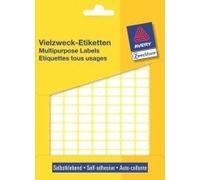 Avery Zweckform© 3306 Mini etichette organizzative, 13 x 8 mm, 29 fogli/3.712 etichette, bianco