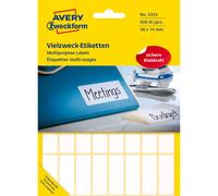 Avery Zweckform 3323 Multipurpose Labels 38 x 14 mm Pack of 928 Pack of 928 Bulk
