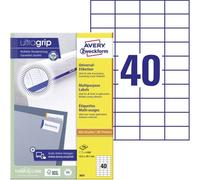 Avery-Zweckform 3651 Etichetta universale 52.5 x 29.7 mm Carta Bianco 4000 pz.