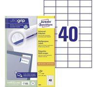 Avery-zweckform 3651 etichette 52.5 x 29.7 mm carta bianco 4000 pz permanente