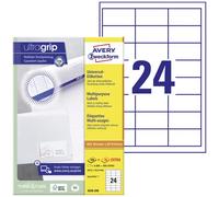 Avery-Zweckform 3658-200 Etichetta universale 64.6 x 33.8 mm Carta Bianco 4800