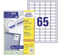 Avery-Zweckform 3666-200 Etichetta universale 38 x 21.2 mm Carta Bianco 1 pz.