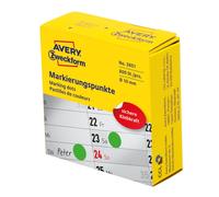 AVERY Zweckform 3851 Self-Adhesive Marking Dots, 800 Pieces (Diameter 10 mm, Adh