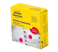 AVERY Zweckform 3854 self-Adhesive Marker dots (Diameter 19 mm, 250 Adhesive dot