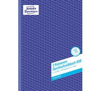 Avery Zweckform 450 Columned Book A4 2 x 50 Pages (German Text)