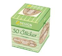 Avery Zweckform 56862-a Sticker (su Rotolo, panetteria, 50 di Natale nel dispenser, stabile Confezione)