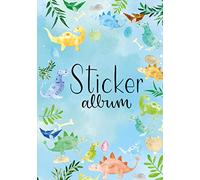 AVERY Zweckform 57793 - Album con 16 pagine vuote, formato A5, per bambini, ragazzi, album da collezione, adesivi dinosauri, carta in silicone, per compleanno dei bambini, pensierino