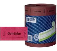 Avery Zweckform 5x Rot Rotolo Scontrini 5000 Pz Per Birra
