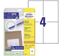 Avery-Zweckform 6120 Etichetta universale 105 x 148 mm Carta Bianco 120 pz. A