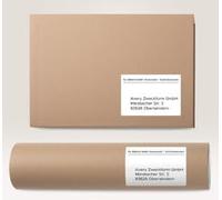 AVERY Zweckform 6603 - Etichette universali (50 più 15 etichette adesive extra, 210 x 297 mm, formato A4, carta opaca, stampabile, autoadesive, con ultragrip), 65 fogli, colore: Bianco