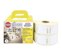Avery-Zweckform A1933083 Rotolo di etichette 25 x 25 mm Pellicola Bianco 1 KIT