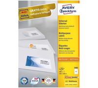 AVZ 3483 - Etichette universali, 105 x 148 mm, 400 pz, bianche