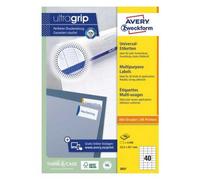 Avery-zweckform 3651 etichette 52.5 x 29.7 mm carta bianco 4000 pz permanente