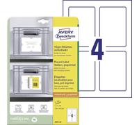 (TG. 120x80 mm) AVERY Zweckform Art. 8001-20 Etichette (80 porta etichette, 120