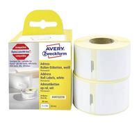 Avery-Zweckform AS0722370 Rotolo di etichette 82 x 28 mm Carta Bianco 260 pz.