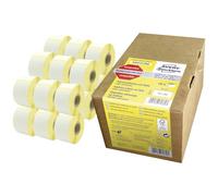 Avery Zweckform AS0722390 - Etichette autoadesive per indirizzi, 4,680 adesivi, 36 x 89 mm, compatibili con Dymo LabelWriter, equivalente a S0722390/99012, 18 rotoli), colore: Bianco
