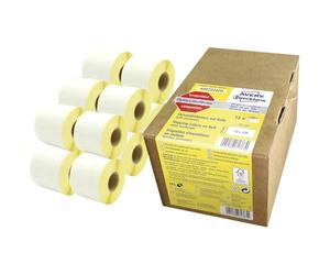 Avery Zweckform AS0722420 - Etichette autoadesive per spedizione, 2,640 adesivi, 54 x 101 mm, compatibili con Dymo LabelWriter, equivalente a S0722420/99014, 12 rotoli), colore: Bianco