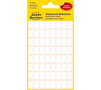 AVERY Zweckform - AVERY Zweckform etiquettes multi-usages, 13 x 8 mm, blanches