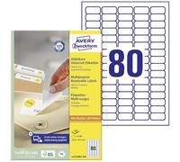 AVERY ETIKETTEN L4732REV-100 356X16.9MM 8,000 Etiketten, 35,6 x 16,9 mm