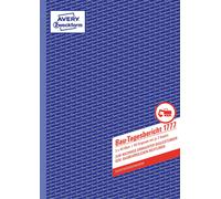 Avery Zweckform Building Daily Report Book First Second and Third Page Printed A