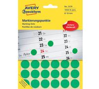 Avery Zweckform Colour Coding Dot Labels 18 mm Green