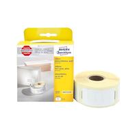 AVZ AS0722520 - Etichette in rotolo AS0722520, 25 x 54 mm, bianco