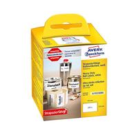 AVERY Zweckform Dymo LabelWriter A1933086 Etichette resistenti alle intemperie, compatibili con il 1933086 (104 x 159 mm, 1 rotolo, 200 adesivi in plastica, autoadesivi, per stampante di etichette LW