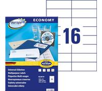 Avery Zweckform ELA019 E100 - Etichette per stampante laser, 105 x 37,1 mm, 100 fogli