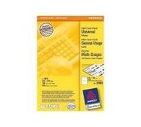 AVERY Zweckform 3655 Universal Labels (200 Adhesive Labels, 210 x 148 mm on A4,