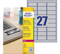 Avery Zweckform Etichette L6011-20, 20 Fogli, Etichette per inventario, 63, 5 x