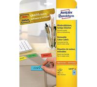 Avery Zweckform - Etichette universali per tutte le stampanti formato A4, 45,7 x